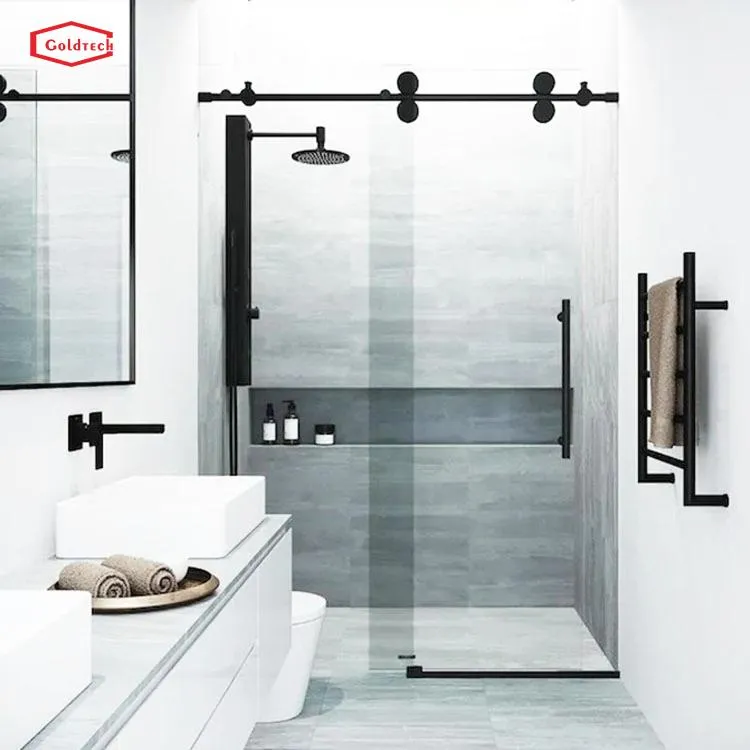 Glass Door Fitting Stainless Steel 304 Shower Sliding Door System