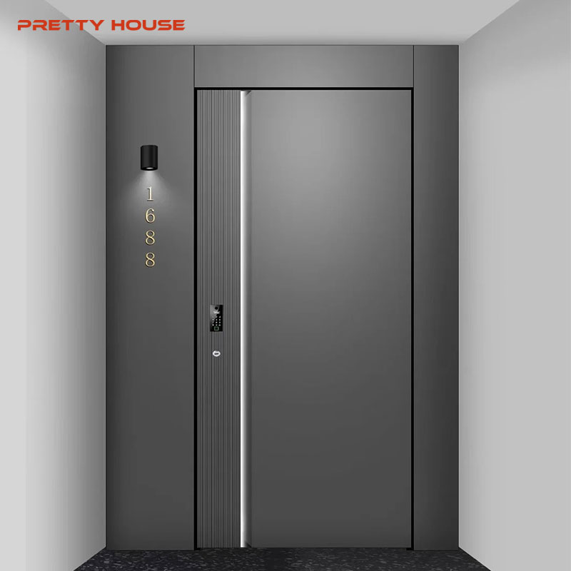 Security Steel Fire Door Steel Doors Customized Fire Rated Metal Door for Projects
