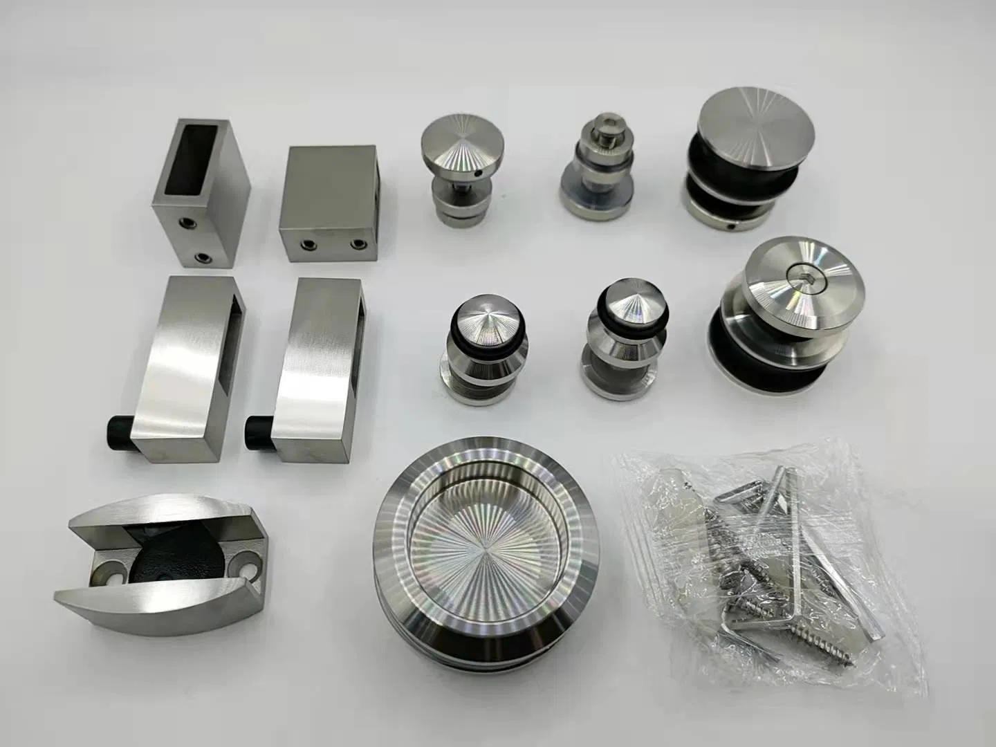 Hot Selling Stainless Steel Sliding Glass Door Accessories Glass Sliding Shower Door Hardware Sliding Door Systems