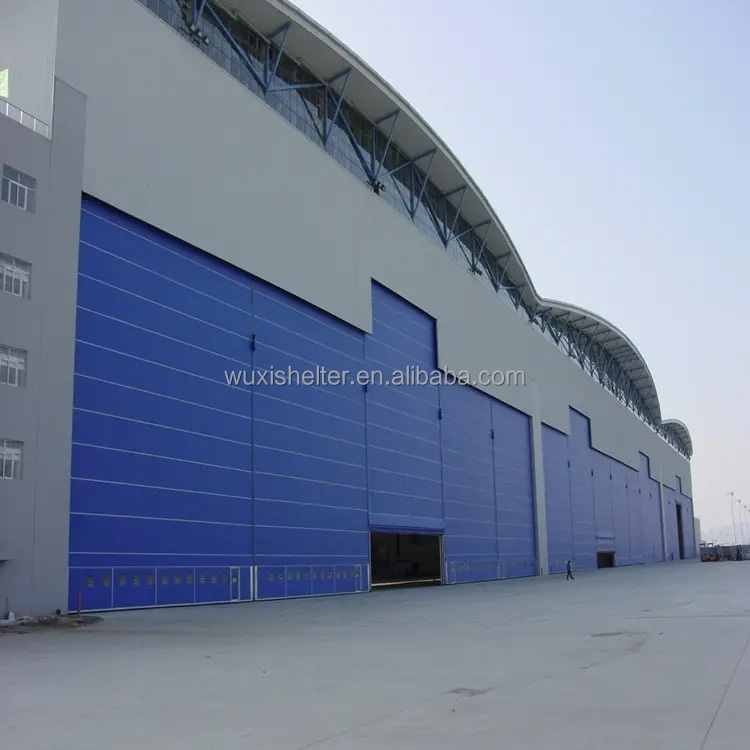 Fabric Mega Hangar Door 4