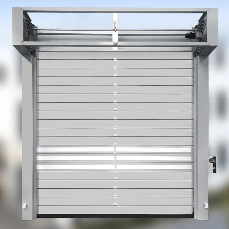 Advanced Smart-Control Industrial Garage Door for Logistics Automation