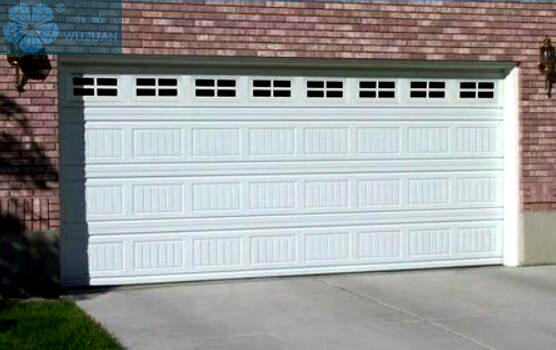 Modern Automatic Aluminium Electric Sliding Overhead Sectional Garage Door Galvanized Steel Metal Insulated PU Panel Garage Door Residential Door Home Door
