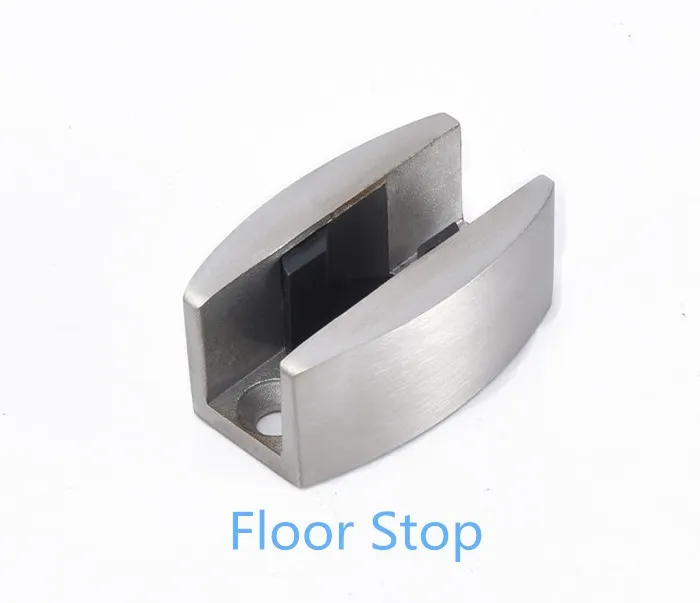 Frameless Stainless Steel 8-12mm Tempered Glass Door Accessories Sliding Door System