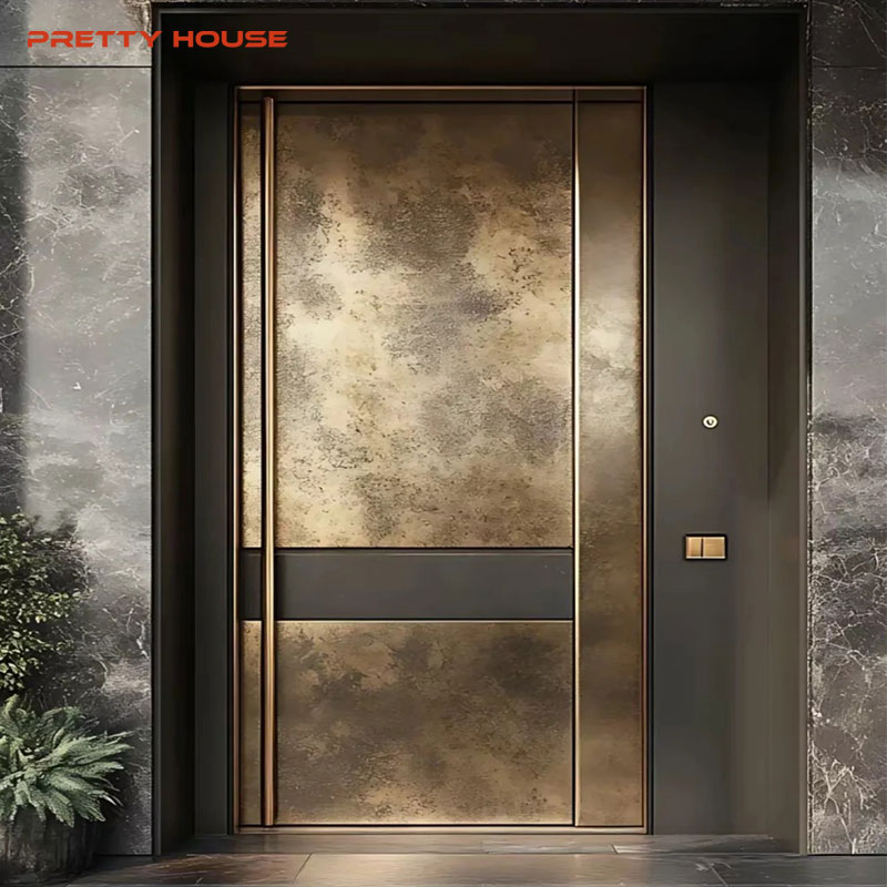Security Steel Fire Door Steel Doors Customized Fire Rated Metal Door for Projects