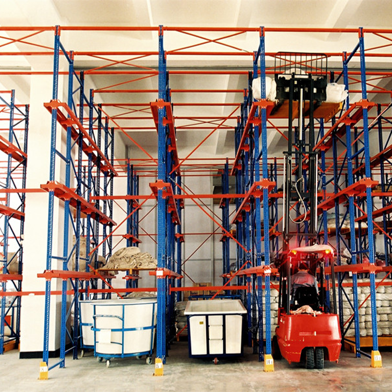 Heavy Duty Selective Pallet Rack Supporting Smart Warehouse Automatic Goods Access System Durable Metal Q235 3000mm Height