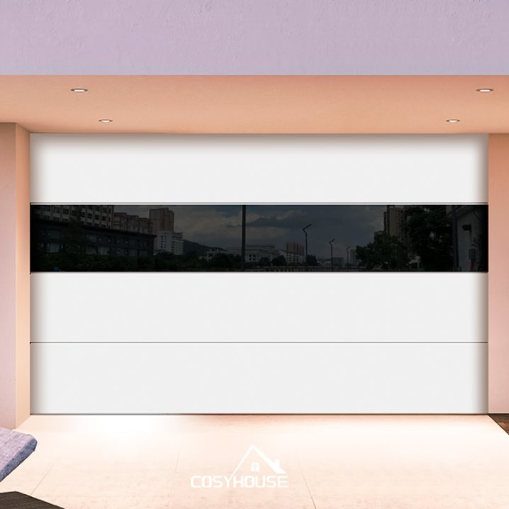 Modern Aluminum Bi-Fold Garage Door for Residential Villa