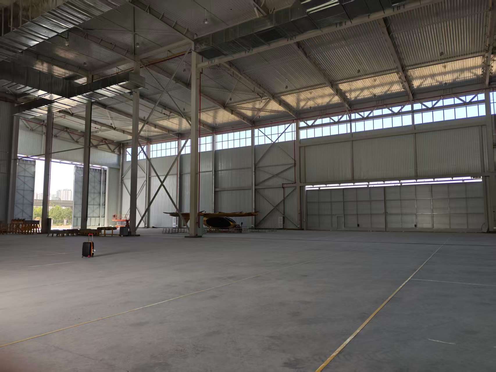 Hangar Door Exterior View