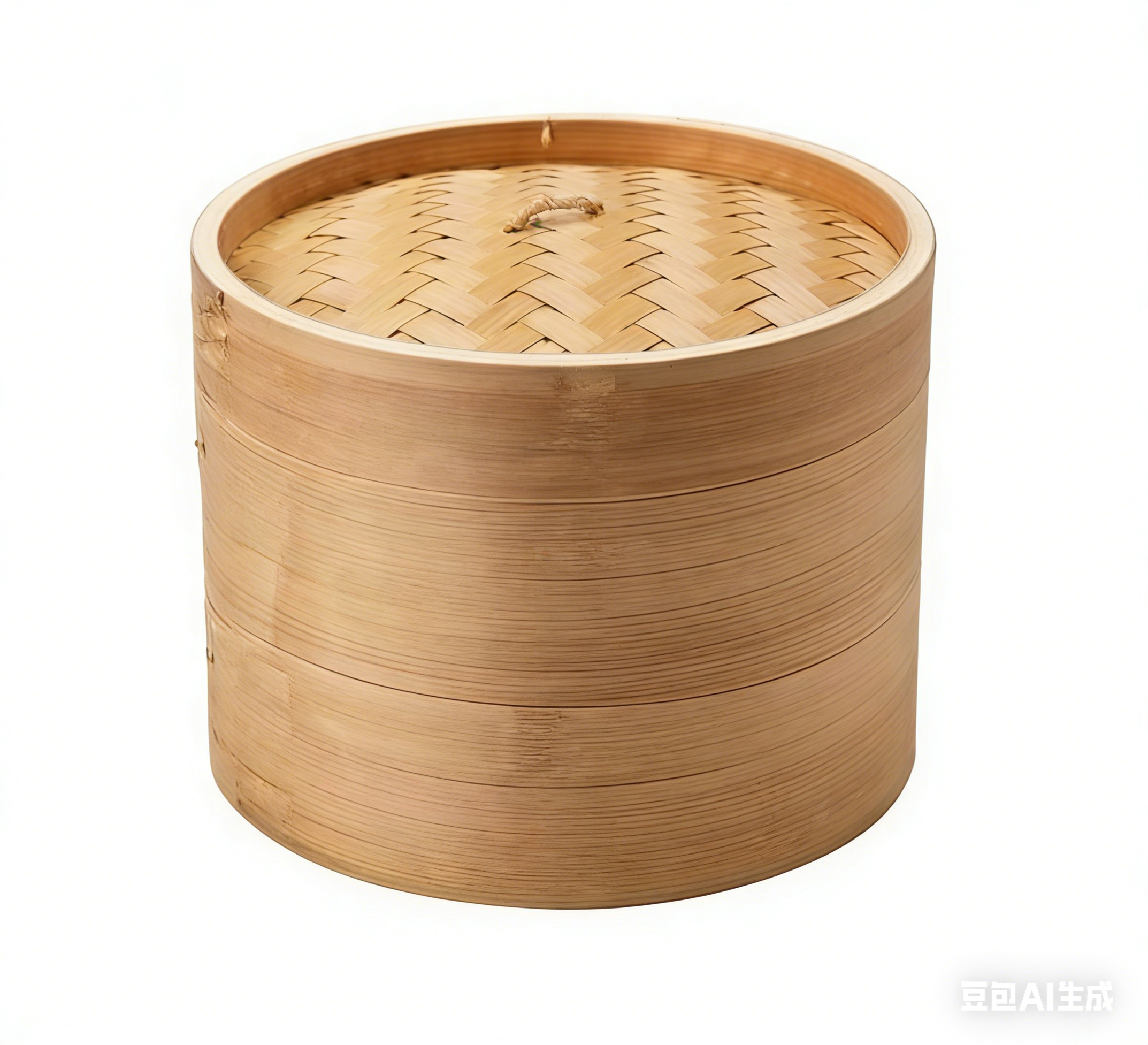 Home &amp; Garden Classic Round Bamboo Steamer for Crab, Shrimp and Shellfish Steaming