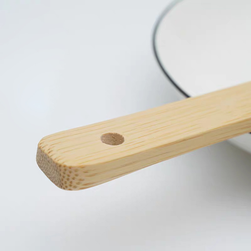 Eco-friendly Chinese Style Bamboo Kitchen Cooking Spatula Food Safe Non-Stick High Heat Resistant