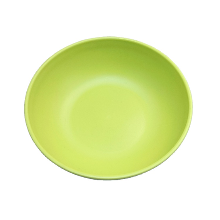 Bamboo Fiber Melamine Reusable Salad Bowl High Quality Dinnerware Food Serving