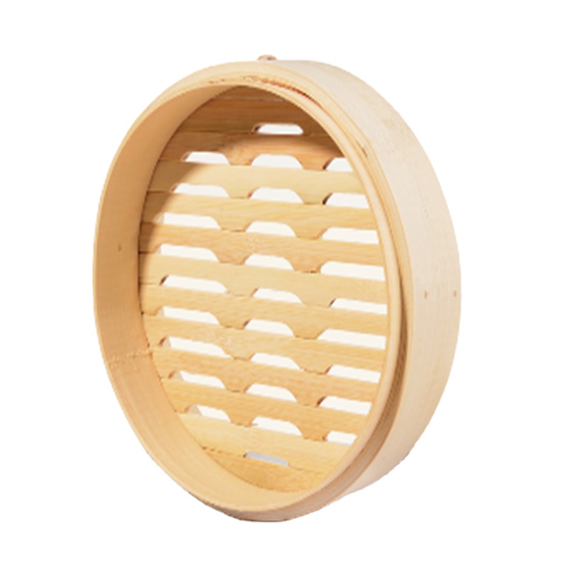 Hot Sale Chinese Eco-friendly 8 Inch Food Grade Dim Sum Bamboo Steamer Sets