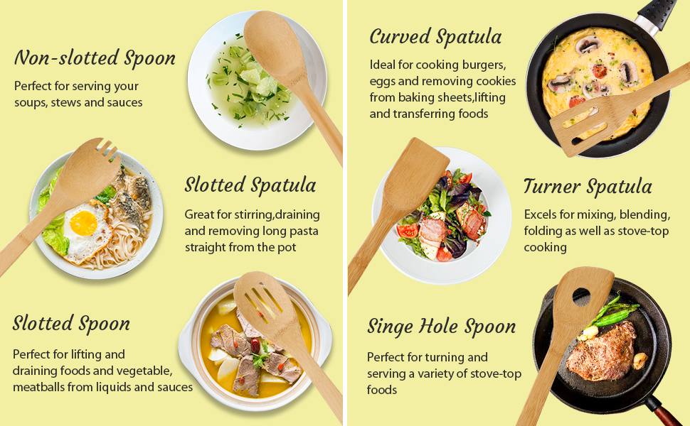 Bamboo Utensil Set Usage