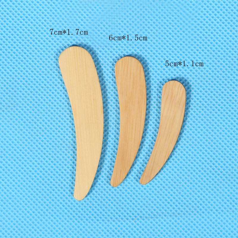 Bamboo Spatula Face Cream Scoop Small Spoon Bamboo Wooden Material for Cosmetic Face Cream