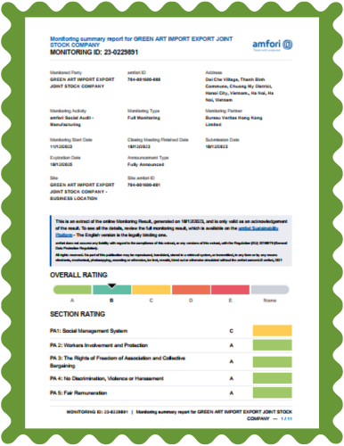 BSCI Certification