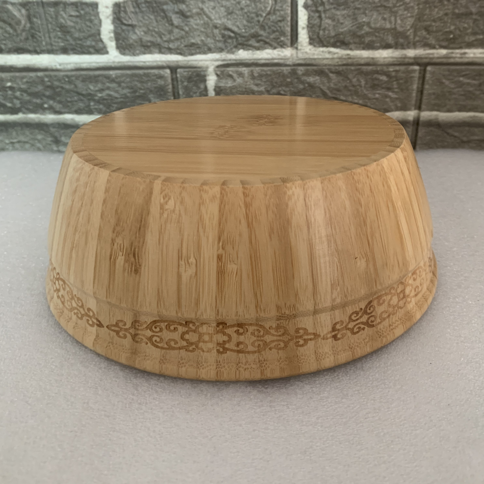20 cm Bamboo Eastern Europe Salad Fruit Bowl
