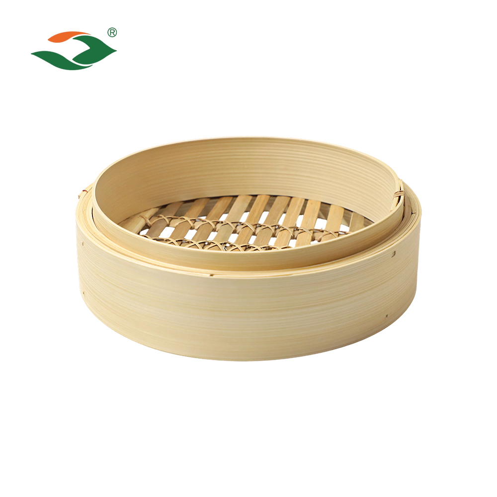 Mini Bamboo Steamer 10cm Small Bamboo Steamer Basket for Dumpling