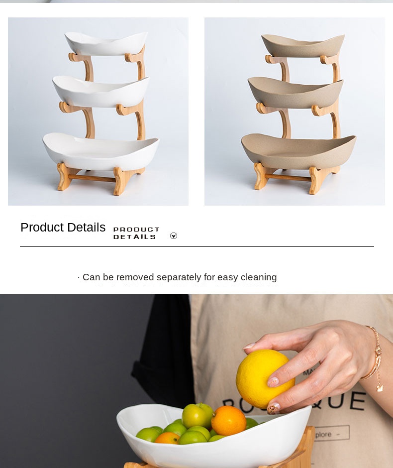 Bamboo Fruit Plate 9