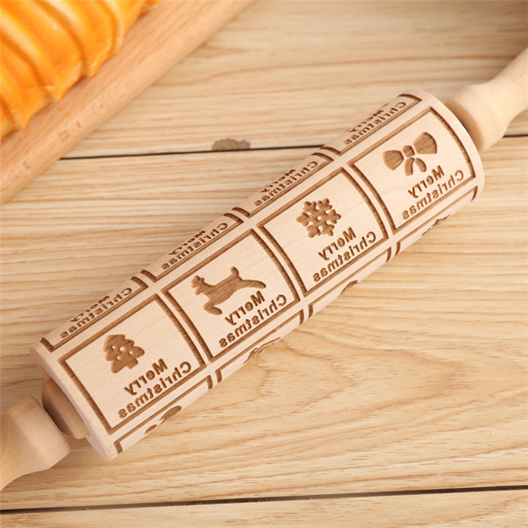 Home Kitchen Solid Wood Smooth Wholesale Rolling Pin for Baking Wooden Rolling Pin