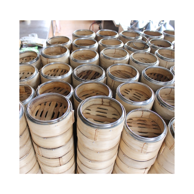 PREMIUM QUALITY Bamboo Steamer Handmade Durable For Dim Sum Cooking And Serving Fresh Dumplings In Professional Kitchens