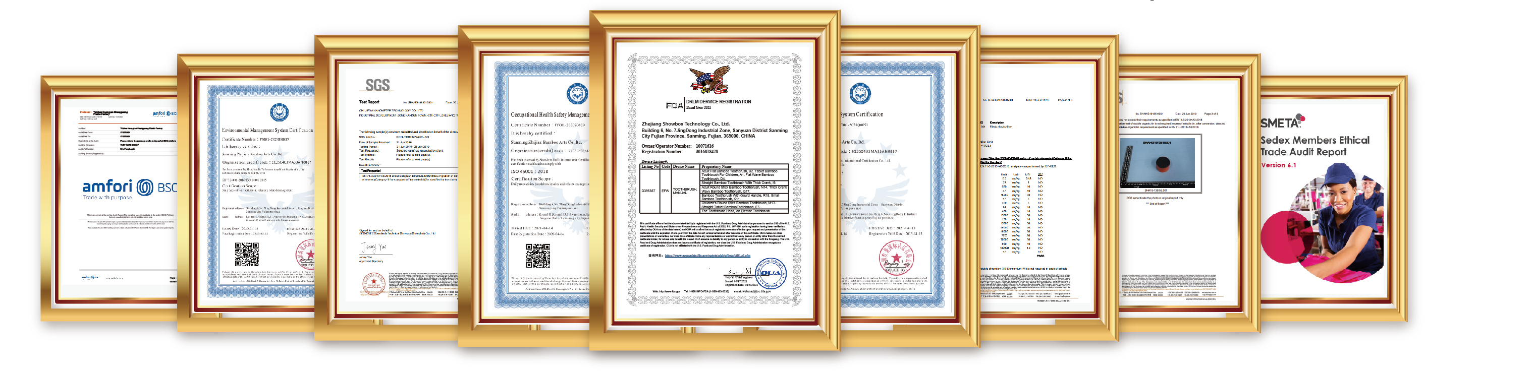 Certification document 1