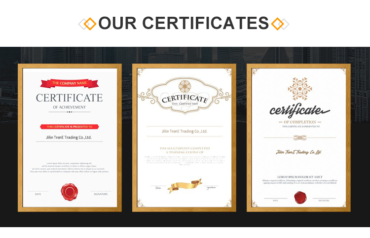 Certifications