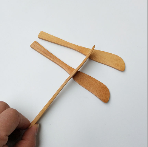 Natural Bamboo Toothless Spatula Disposable Beauty Spatula