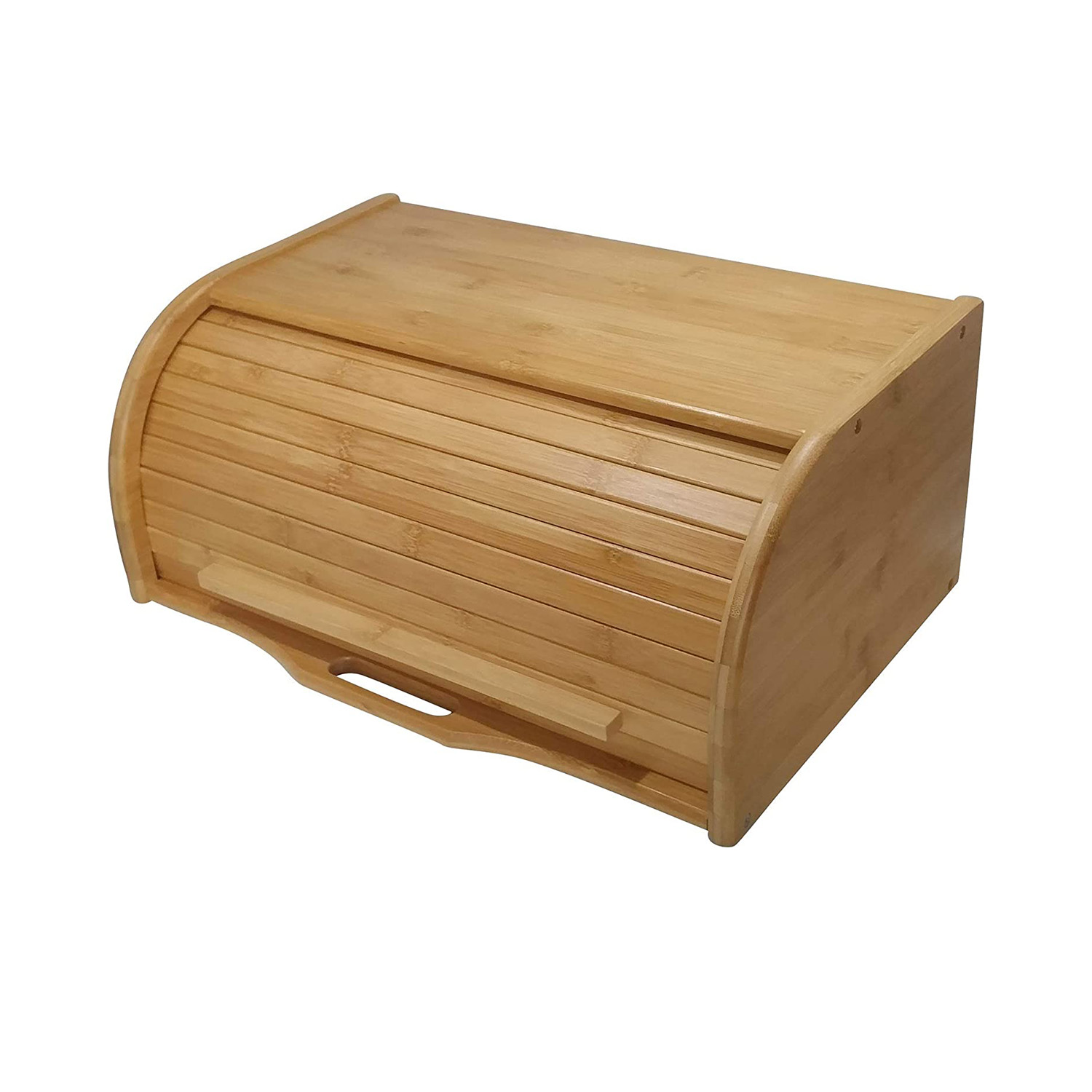 Hot Selling Kitchen Countertop Storage Container Box Bamboo Bread Box