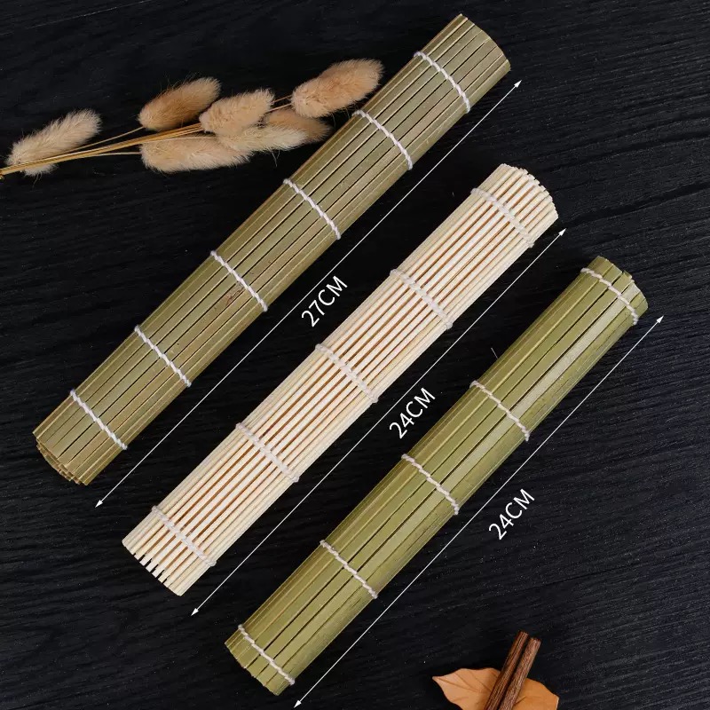 Tools Kitchen DIY Accessories Sushi Set Bamboo Rolling Mats Rice Paddles