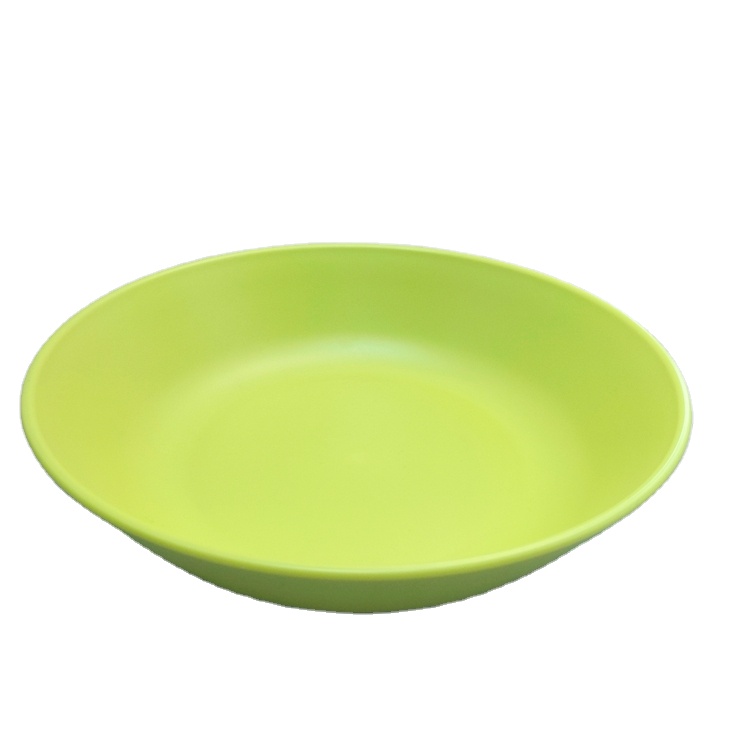 Bamboo Fiber Melamine Reusable Salad Bowl High Quality Dinnerware Food Serving