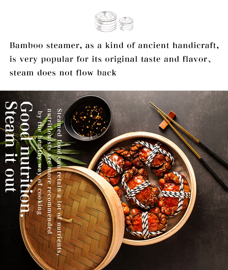 Bamboo Steamer Detail 2