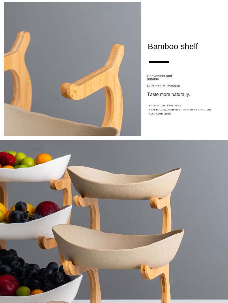 Bamboo Fruit Plate 4