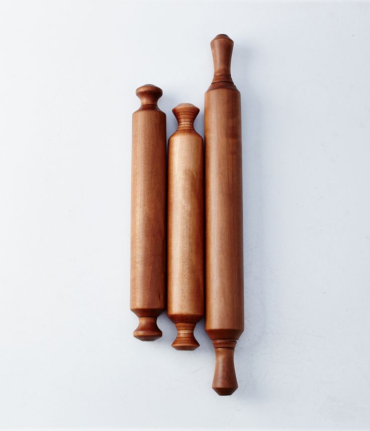 Safe High Quality Eco-friendly Kitchen Baking Non-stick Handle Bamboo Flower Pattern Dishwasher Oven Safe Rolling Pins