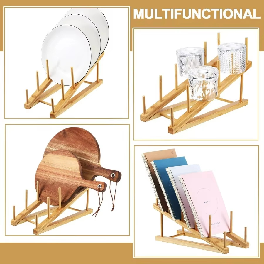 Bamboo Plate Rack Feature 4