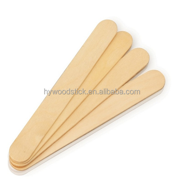 High Quality Eco-Friendly &amp; Sustainable Wooden Bamboo Spatula Disposable Wax for Eyebrows Cream Cosmetics Ice Cream Sticks