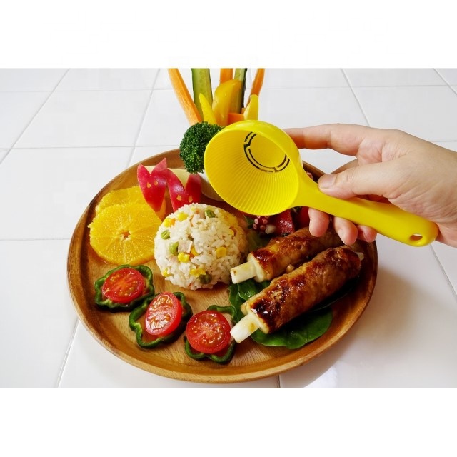 Made in Japan Rice Paddle for Food Decoration With Ergonomic Handle KK-280 Rice Decoration Scooper