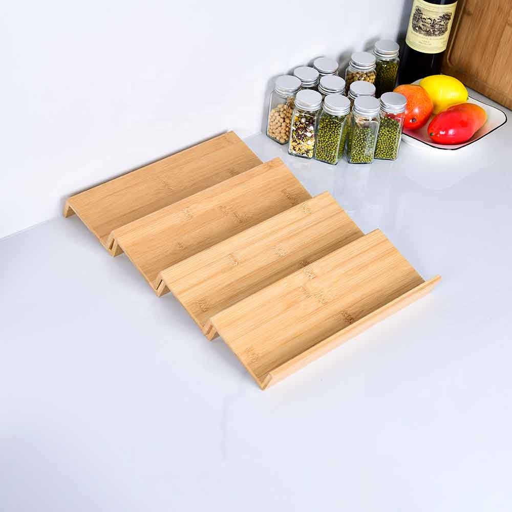 Stackable Spice Drawer Organizer Wooden Spice Rack Spice Rack Organizer Kitchen Accessory