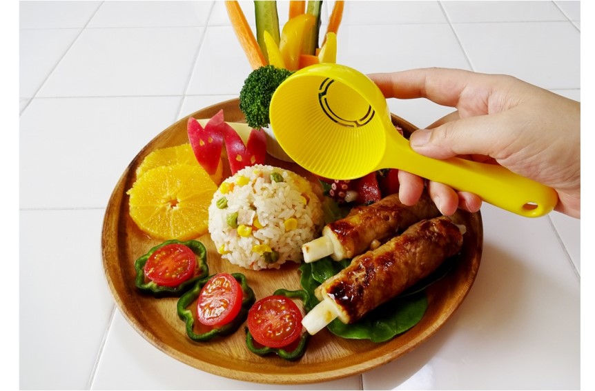 Made in Japan Rice Paddle for Food Decoration With Ergonomic Handle KK-280 Rice Decoration Scooper