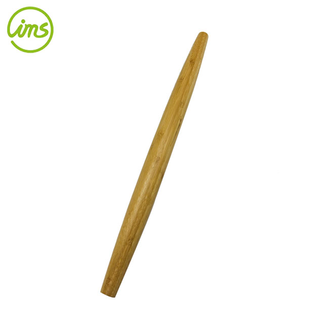 Classic Eco-Friendly Bamboo French Rolling Pin Pizza Dough Roller 95g Lightweight 51x2cm IMS
