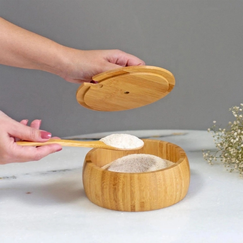Bamboo Spice Jars Usage