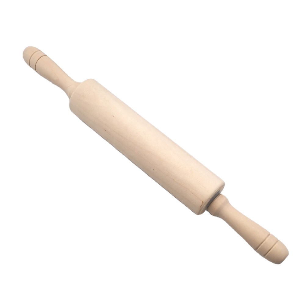 Bamboo Wood Roti Rolling Pin and Board in Newest Design Perfect for Baking Dough Rolling in Kitchenware