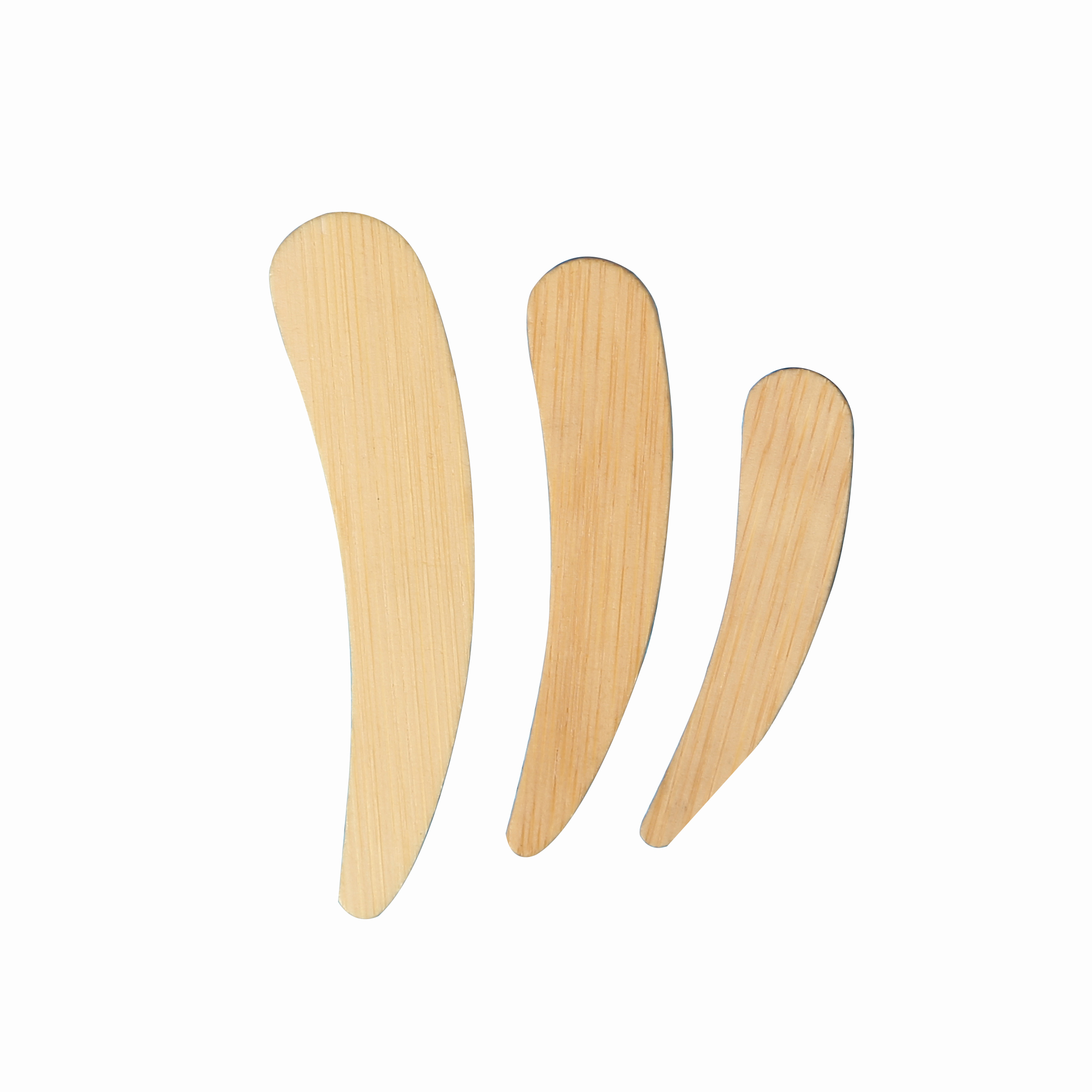 Bamboo Spatula Face Cream Scoop Small Spoon Bamboo Wooden Material for Cosmetic Face Cream