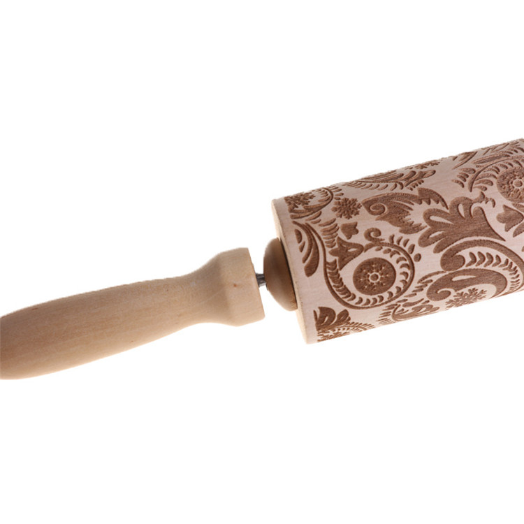 Home Kitchen Solid Wood Smooth Wholesale Rolling Pin for Baking Wooden Rolling Pin