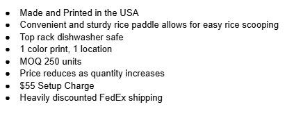 Rice Paddle