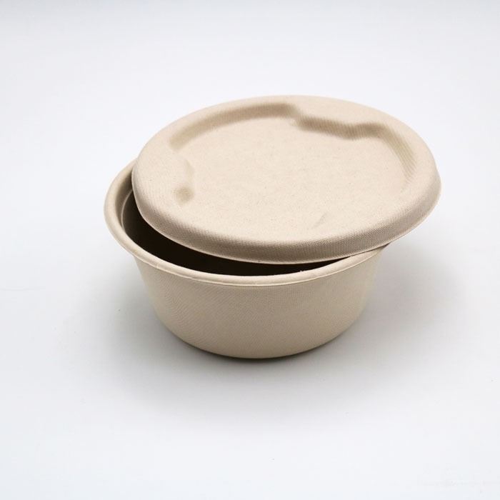 Disposable Biodegradable Bamboo Bowls for Restaurants Eco-Friendly Manufacturing