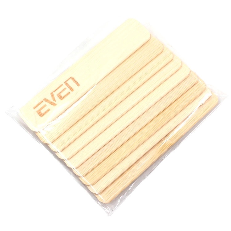 High Quality Eco-Friendly &amp; Sustainable Wooden Bamboo Spatula Disposable Wax for Eyebrows Cream Cosmetics Ice Cream Sticks