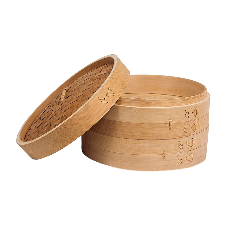 Wholesale Eco Friendly Household Chinese Traditional Food Bamboo Steamer