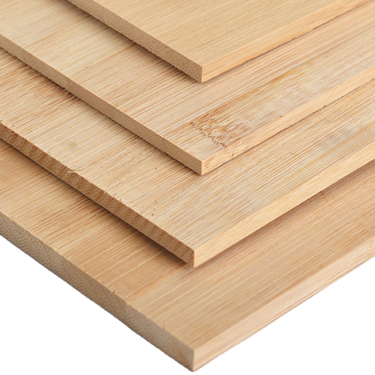 Custom Bamboo Plywood 4x8ft 3mm 4mm 6mm 8mm 9mm 12mm 15mm Bamboo Slabs 18mm 25mm 30mm Bamboo Plywood Laminated Particle Board