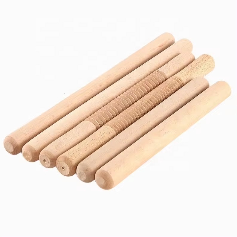 Delarchi Eco-Friendly Bamboo Baking Rolling Pin OT51-Kitchen Utensil for Pastry Boards