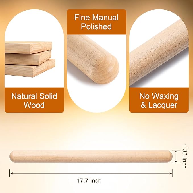 Bamboo Rolling Pin 4