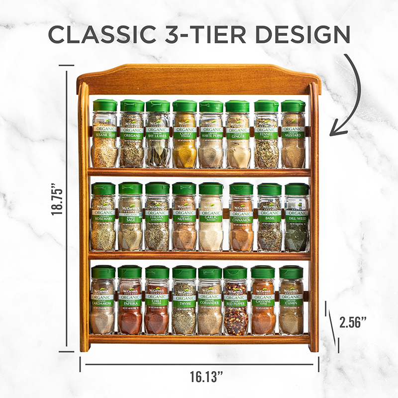 Spice Rack Organizer Kitchen Organizer Wood Spices Rack Bamboo Spice Rack Organizer Kitchen and Storage